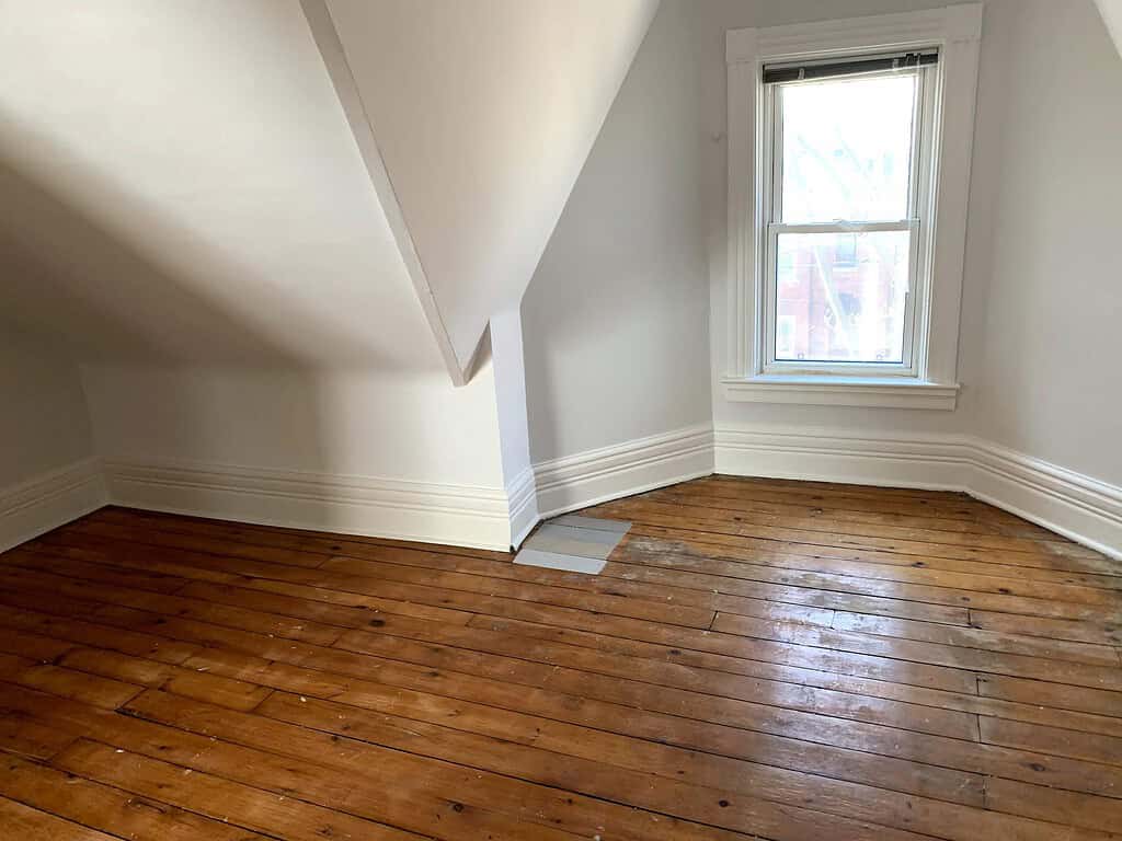 Floor befor being painted with Farrow And Ball Modern Eggshell