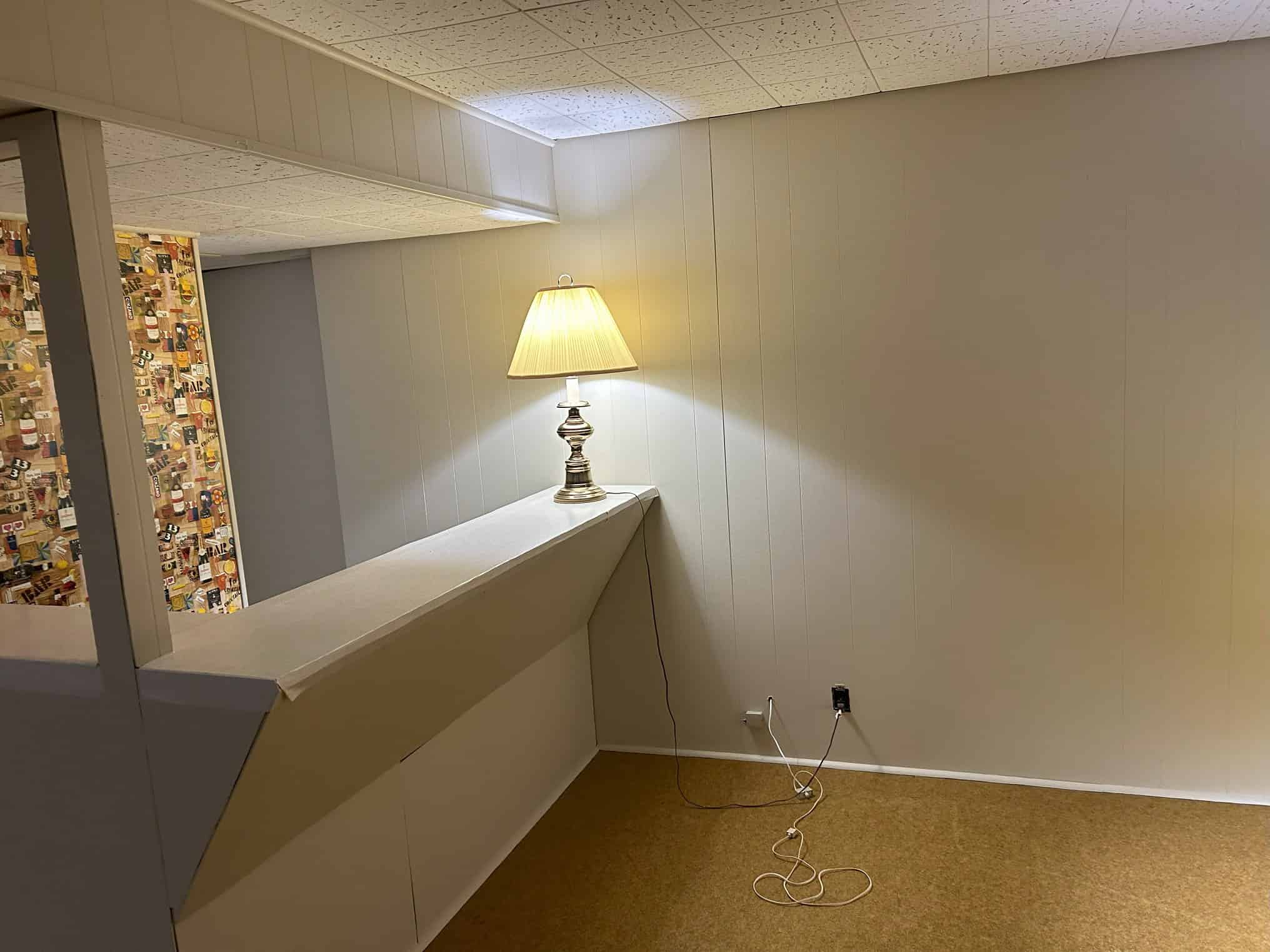 painting basement paneling in Etobicoke